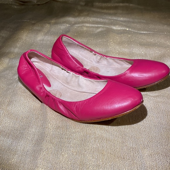 BLOCH pink synthetic leather ballet pumps, size 36 - Picture 2 of 4